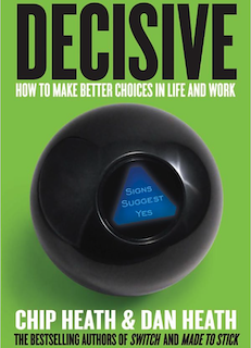 book decision making - Decisive 